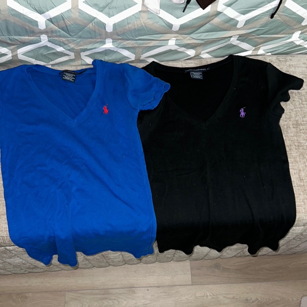 Thick material polo size small